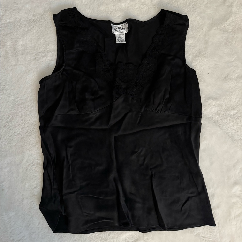 vintage silk blouse